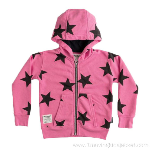 Children's Zip Hooded Top